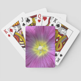 ピンクフラワーフォトクラシックトランプ トランプ