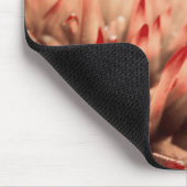 ピンクフラワーマウスパッド マウスパッド (コーナー)