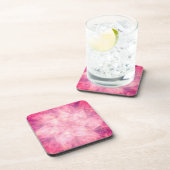 ピンクフラワーマンダラ コースター (右側)