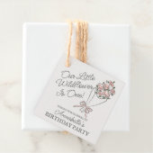 ピンクフラワーマーケットフレッシュフローラ誕生日 フェイバータグ (インサイチュ)