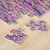 ピンクフラワーメドーアートパズル ジグソーパズル (側面)