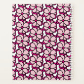 ピンクフラワー感動的引用文 プランナー手帳 (裏面)