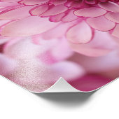 ピンクフラワー撮影プリント フォトプリント            (角)