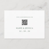 ピンクフラワー結婚ズ詳細カード (裏面)