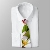 ピンクフランギパニの木 ネクタイ (タイ)