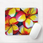 ピンクフランギパニフラワーバイサカグロッセルアート マウスパッド (マウス)