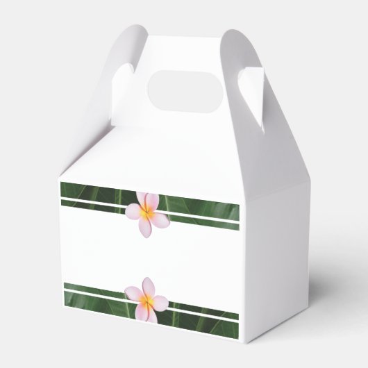 ピンクフランギパニプルメリア結婚ズ フェイバーボックス (裏面サイド)