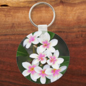 ピンクフランギパニ キーホルダー (正面)