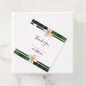 ピンクフランジパニプルメリア結婚ズの贈り物 フェイバータグ (インサイチュ)