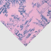 ピンクフランスのトイルロココ素朴スタイルデコページ 薄葉紙 (詳細)