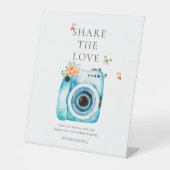 ピンクフランスのヴィンテージカメラ共有ザラブ 台座サイン (正面)