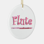 ピンクフルートオーナメント セラミックオーナメント (右)