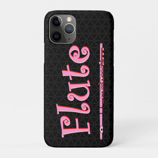 ピンクフルート Case-Mate iPhoneケース (裏)