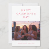 ピンクフレンズ永遠のガレガーリーンティンズの日写真 シーズンカード (正面)