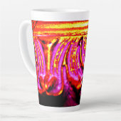 ピンクフレーム カフェラテマグ (左アングル)