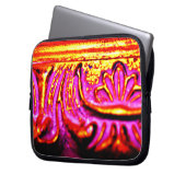 ピンクフレーム ラップトップスリーブ (正面左)