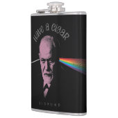 ピンクフロイト（葉巻がある） フラスク (左)