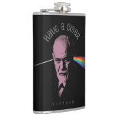 ピンクフロイト（葉巻がある） フラスク (右)