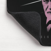 ピンクフロイト（葉巻を吸う） マウスパッド (コーナー)