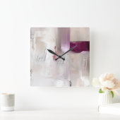 ピンクフロイド スクエア壁時計 (ホーム)