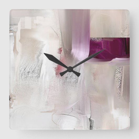 ピンクフロイド スクエア壁時計 (正面)