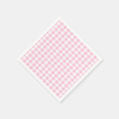 ピンクフロステッド散布アニマルクッキーパーティー スタンダードカクテルナプキン (角)