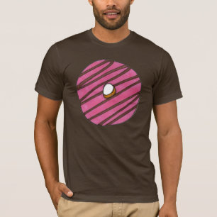 ピンクフロストドナツドーナツドーナツ苺ティー Tシャツ
