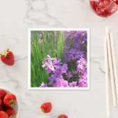 ピンクフロックス&グラスサマーフローラ スタンダードカクテルナプキン (インサイチュ)