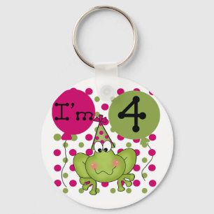 ピンクフロッグ4th誕生日Tシャツとギフト キーホルダー