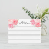 ピンクフロワーズ美しいフローラアドバイスカード アドバイスカード (スタンド正面)