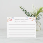 ピンクフロワーズ美しいフローラアドバイスカード アドバイスカード (スタンド正面)