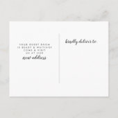 ピンクフロントドアの移動案内 案内ポストカード (裏面)