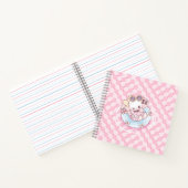 ピンクフロートブリス ノートブック (内部)