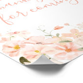 ピンクフローラお茶2018年12月25日お礼来を ポスター (角)