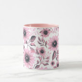 ピンクフローラひまわり マグカップ (中央)