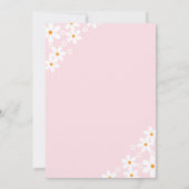 ピンクフローラアキカ 招待状 (裏面)