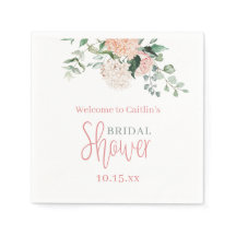 ピンクフローラアジサイ・ユーカリブライダルシャワー