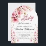 ピンクフローラアーチエレガンス60thバースデーパーティー 招待状<br><div class="desc">手水色の混合野花と美しく優しいエレガントフローラアーチの招待とスタイルでフェミニンこの特別な60番目の誕生祝いを始め絵を描る。すべての文字パーソナライズされたは、名誉の年齢のゲストを含むあなたのパーティーのためになることができる。特別な要もし求やデザインサポートが必要な場合は、チャットを送信するだけで、私たちはサポートを喜んで喜ぶ。</div>