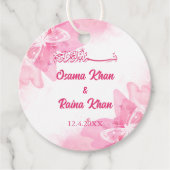 ピンクフローライスラム結婚教徒 フェイバータグ (正面)