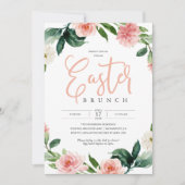 ピンクフローライースターブランチ 招待状 (正面)