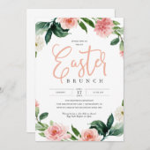 ピンクフローライースターブランチ 招待状 (正面/裏面)