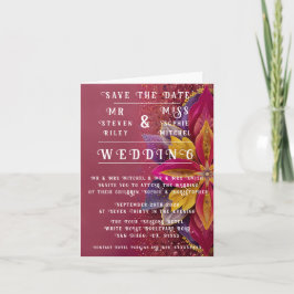 ピンクフローラエレガンス結婚ズコレクション 招待状