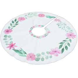 ピンクフローラエレガントガーリープリンセス ブラッシュドポリエステルツリースカート