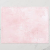 ピンクフローラカントリーシックなスクラップブックジャーナルページ (裏面)