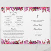 ピンクフローラカ結婚トリックの一括式計画 (正面)