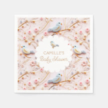 ピンクフローラガーデンガールベビーシャワー