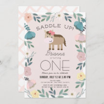 ピンクフローラガーデンホースガール1st誕生日