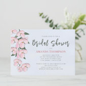 ピンクフローラガーデンボホブライダルシャワー 招待状 (スタンド正面)