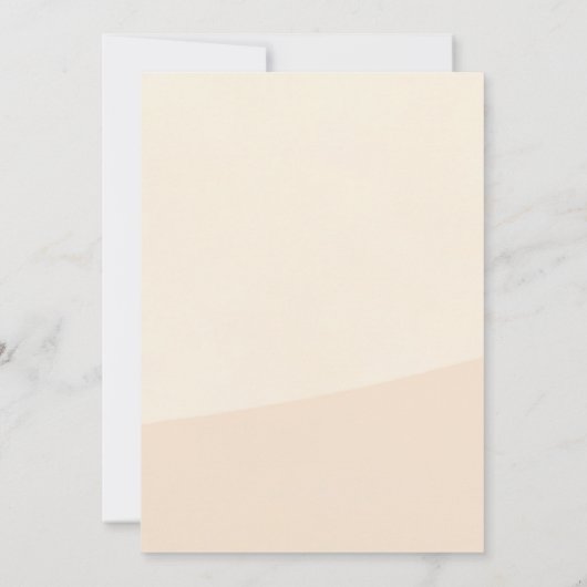 ピンクフローラキリンSafari赤ちゃんシャワーありがとう サンキューカード (裏面)