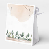 ピンクフローラキリンSafari赤ちゃんシャワー特典ボックス フェイバーボックス (裏面サイド)